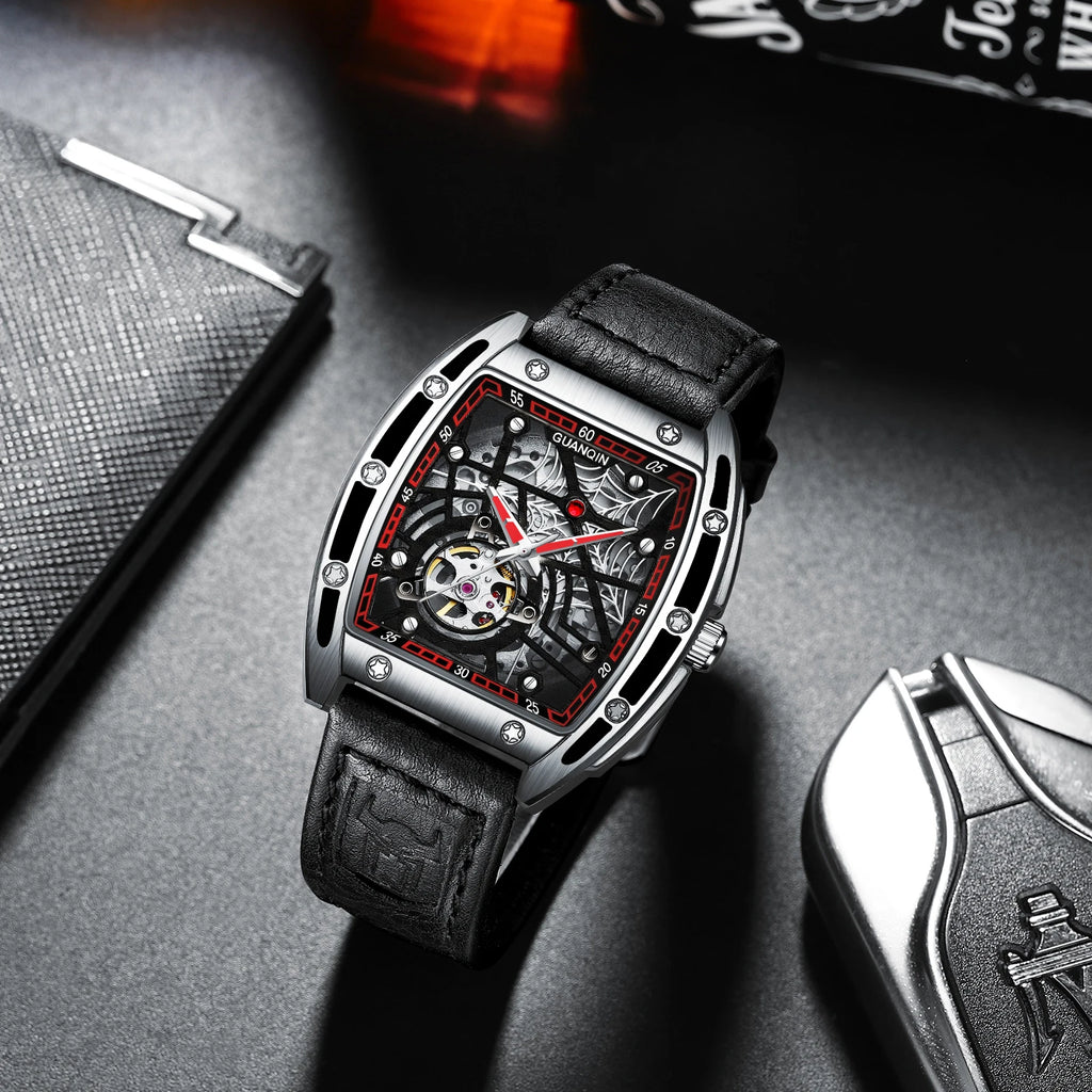 Japanese Movement Skeleton Tourbillon - Luxury Fashion Automatic Mechanical Watch