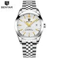 Luxury Fashion Brand BENYAR 2024 New 40MM Men's Mechanical Watch 50M Waterproof Automatic Diving Watch Men's Steel Watch 5209