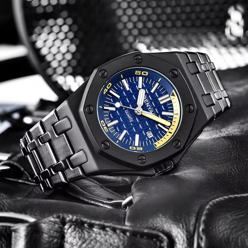 Hot Sale Benyar Watch Luxury Brand Quartz Waterproof Men's Watch Fashion Stainless Steel 5123