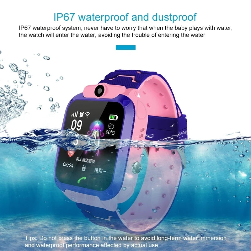 On Sale  for Children Q120 1.44 Inch Color Screen Children Smartwatch Smart Kids Watches
