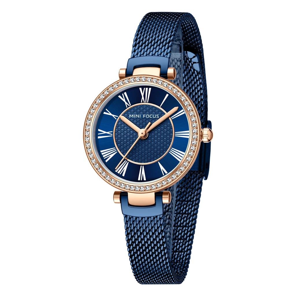 The Silver Classic - Timeless Mesh Luxury Watch