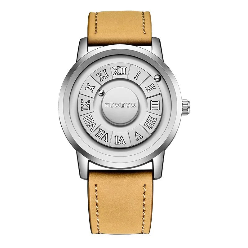 LIGE Foxbox FB0047 0047 Brand Mens Quartz Watches Business All Steel / Leather Waterproof Clock Top Luxury Wristwatch for Men