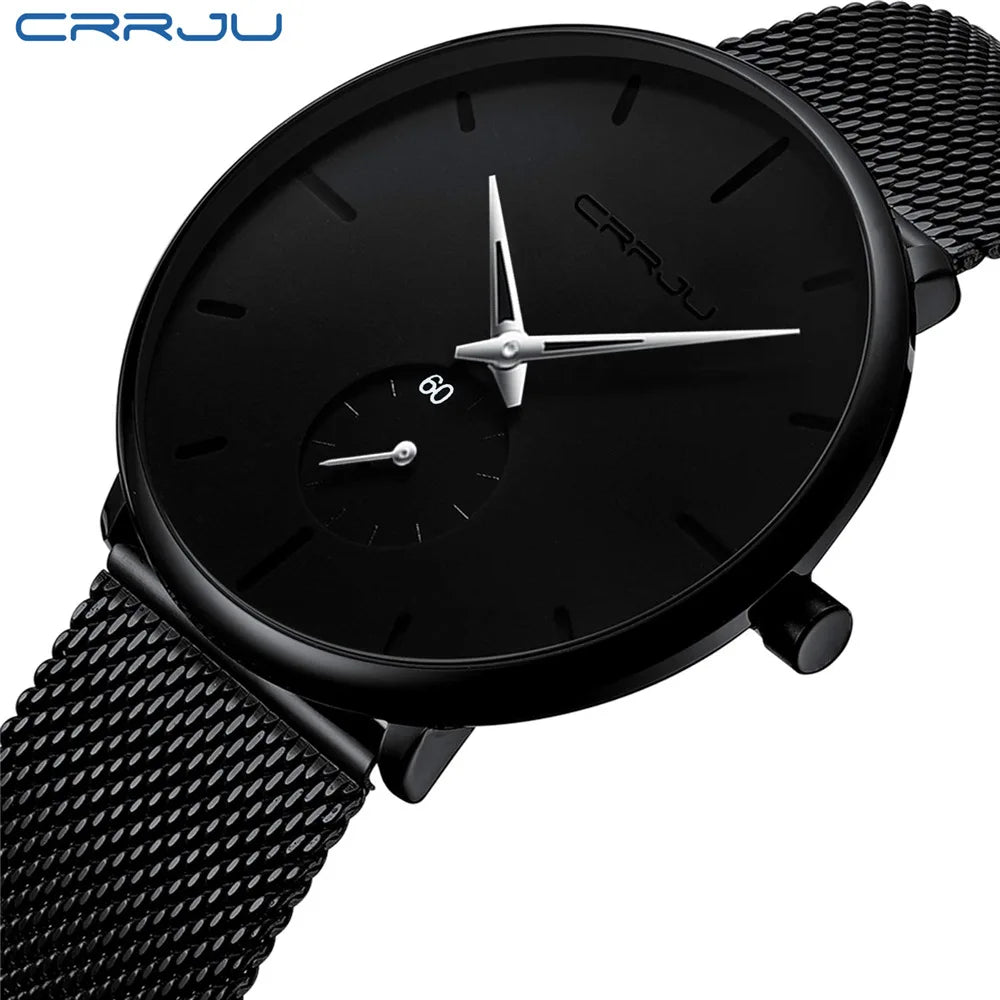 CRRJU 2150 Mesh Design Automatic Mechanical Watch