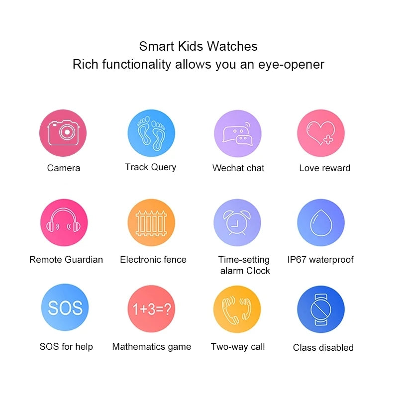 On Sale  for Children Q120 1.44 Inch Color Screen Children Smartwatch Smart Kids Watches