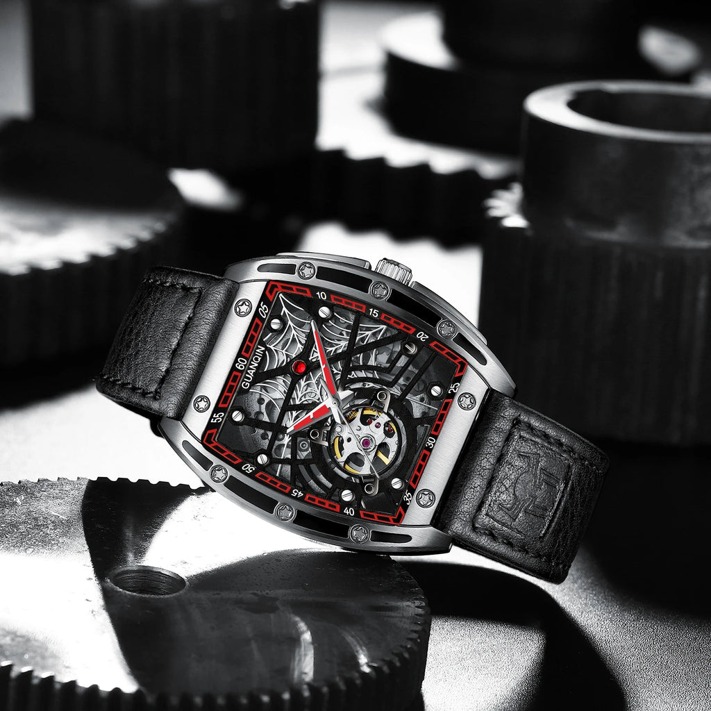 Japanese Movement Skeleton Tourbillon - Luxury Fashion Automatic Mechanical Watch