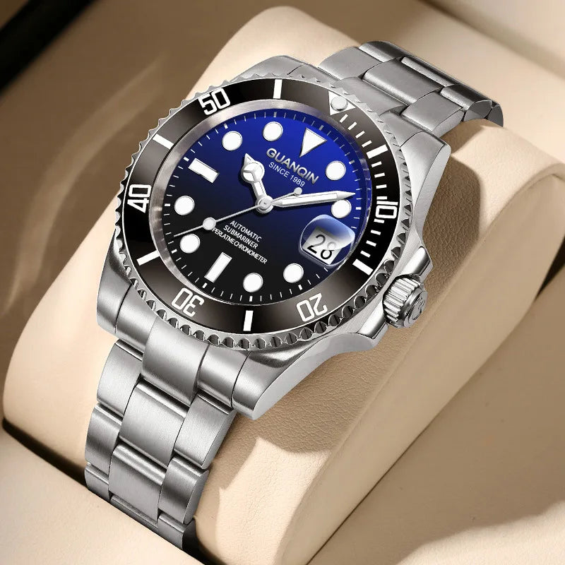 GUANQIN Automatic Mechanical Tourbillon Watch