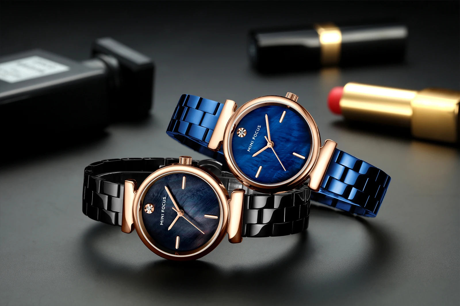 Minimalist Luxe - Women's Gold Stainless Steel Fashion Watch