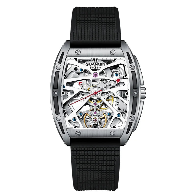 Executive Automatic Mechanical Watch - Premium Stainless Steel Business Timepiece