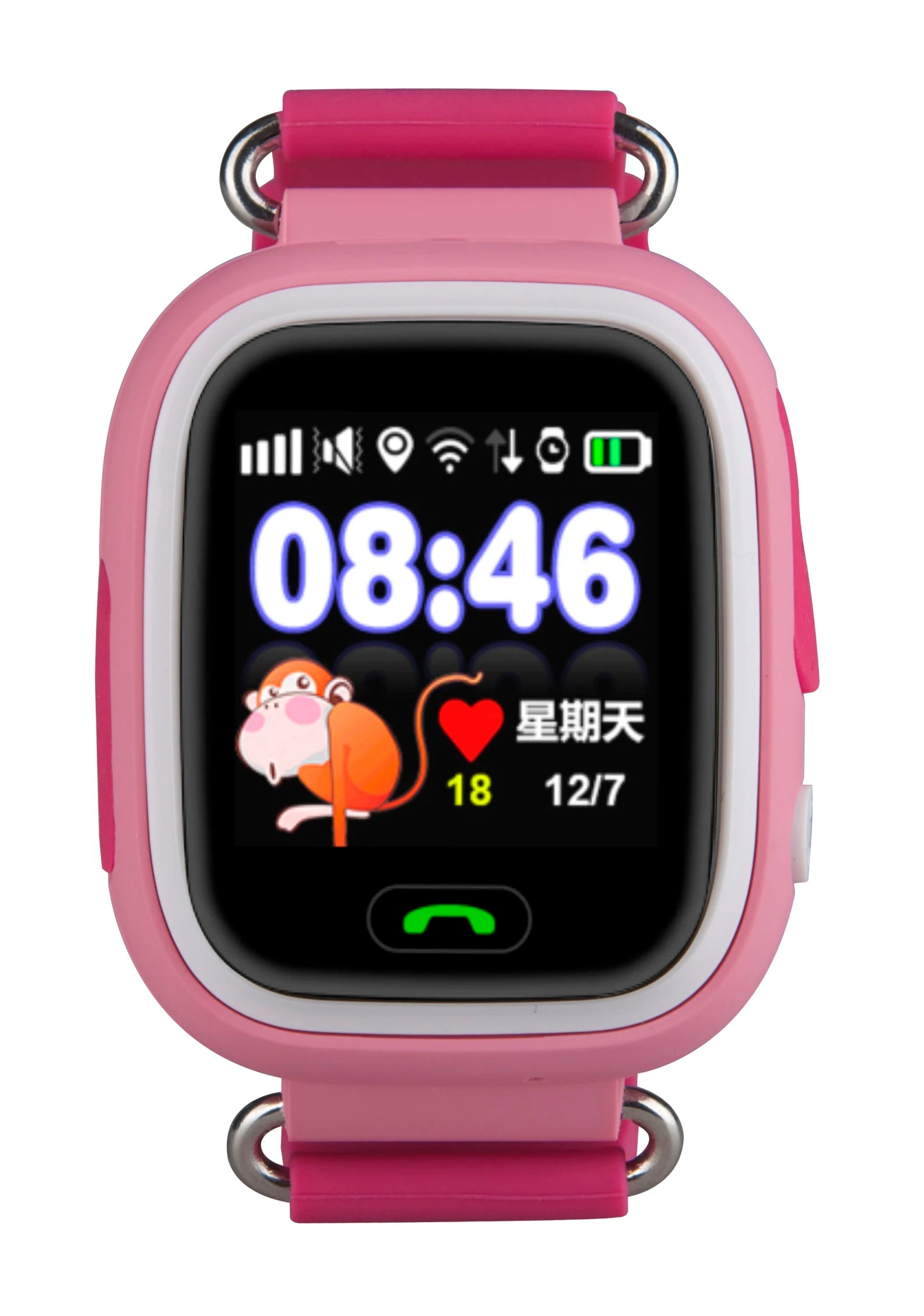 Hot Screen LBS TD-02 Smart Watch GPS Finder Children Location SOS Call Electronic Baby Kids Watches