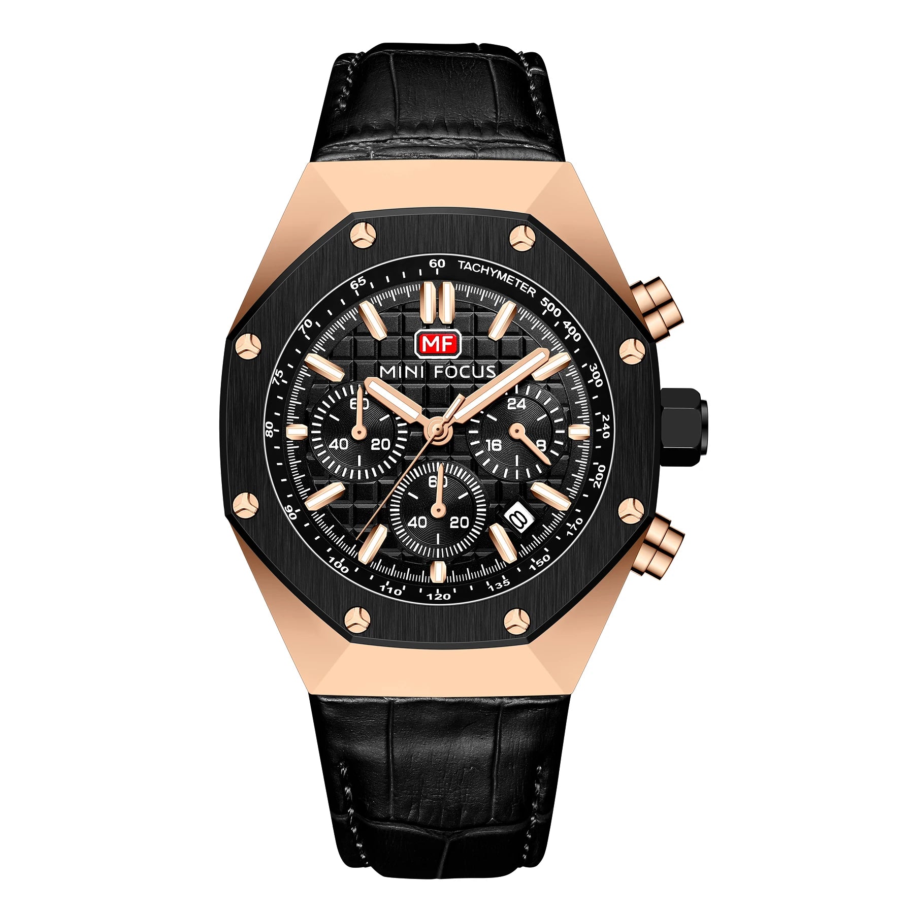 The Heritage Classic - Leather Chronograph Watch