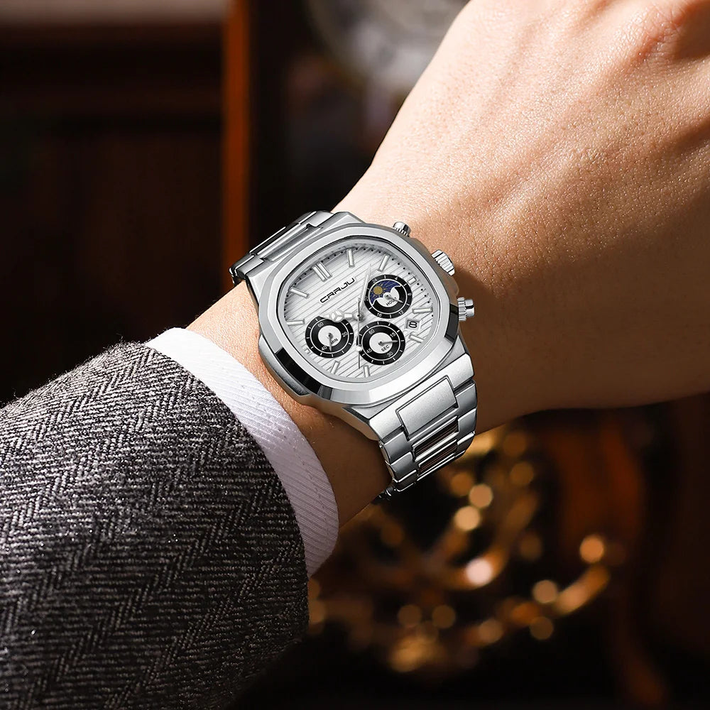 CRRJU 2309 Sun and Moon Chronograph Watch
