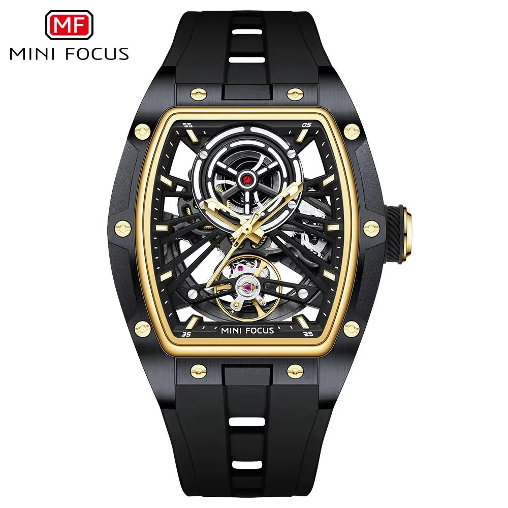 GoldSport Automatic - Men's Skeleton Mechanical Watch with Luminous Display