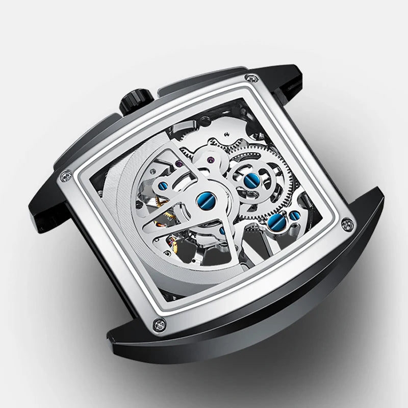Executive Automatic Mechanical Watch - Premium Stainless Steel Business Timepiece