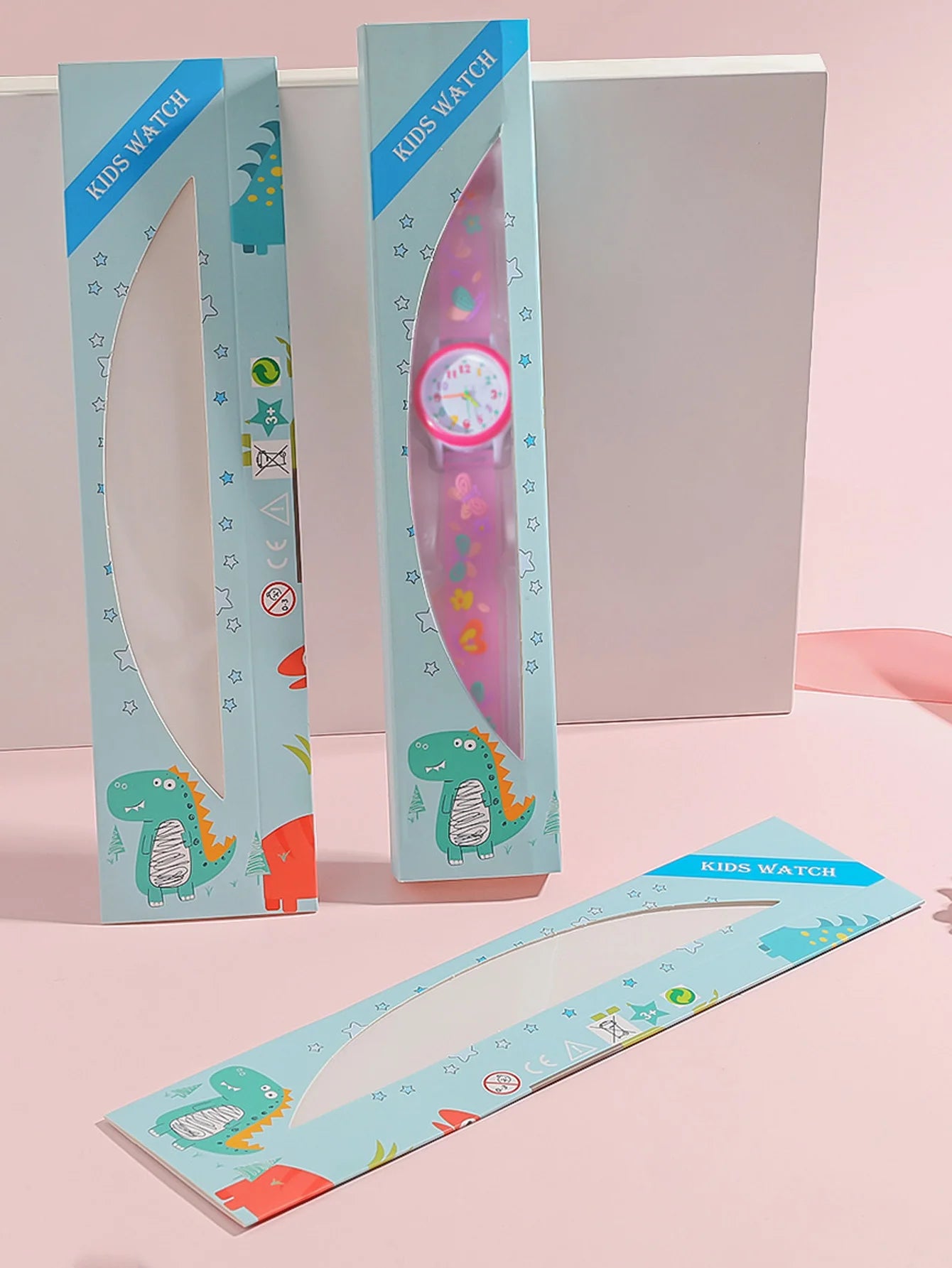 USA Stock Quartz Kids Watches Unique Cartoon Design Boys Girls Movement Digital Fashionable 2025 New Clock 7-9 Days Delivery