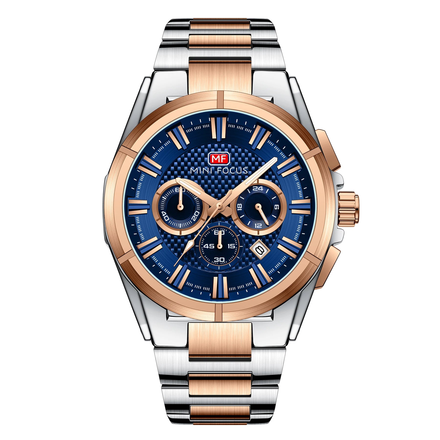 The Golden Prestige - Luminous Chronograph Dress Watch