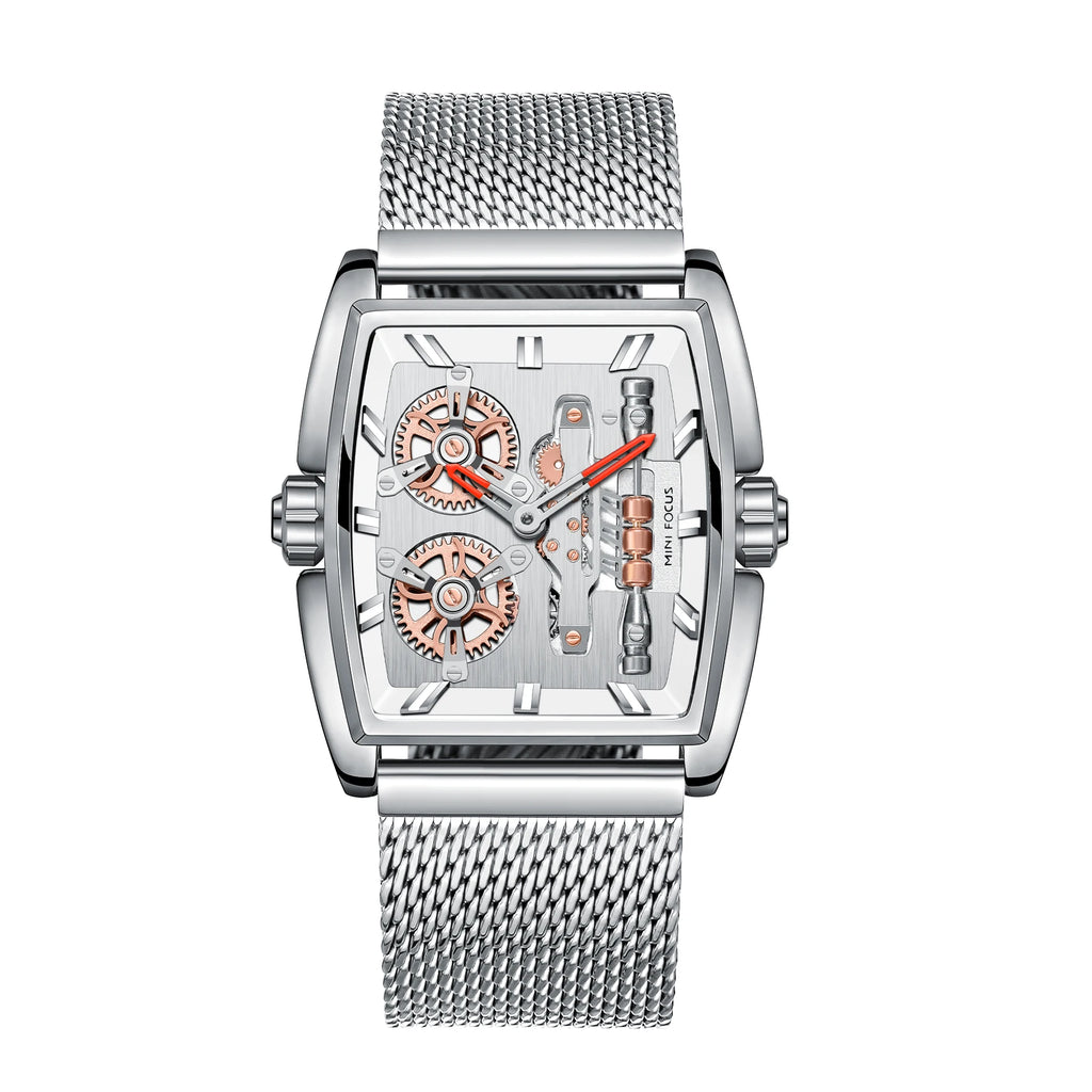 The Barrel Vision - Creative Mesh Steel Watch