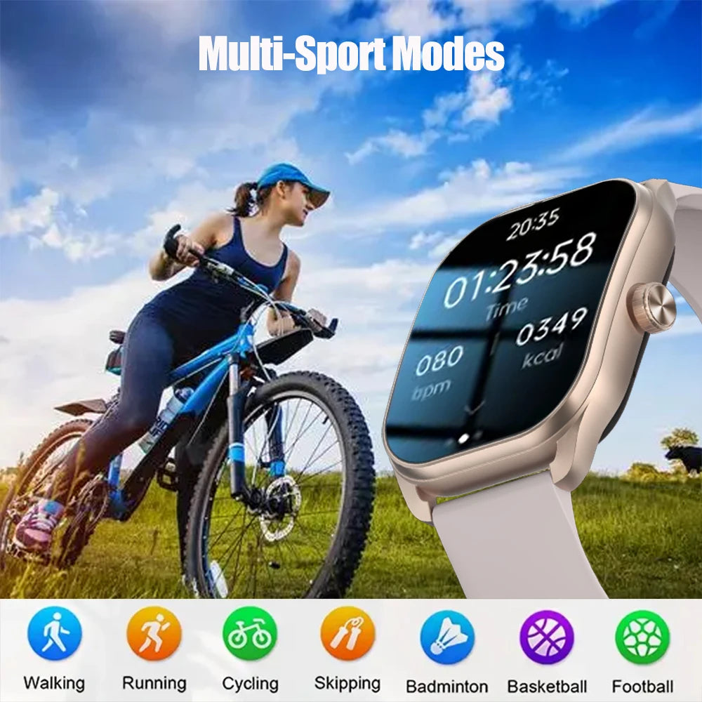 SENBONO JX629 Smart Watch Women Men Fashion Sport Watch Heart Rate Answer Calls Fitness Tracker Women Smartwatch for Ios Android