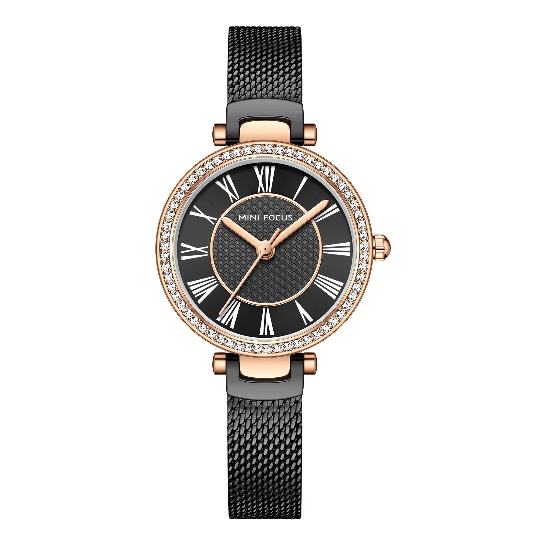 The Silver Classic - Timeless Mesh Luxury Watch