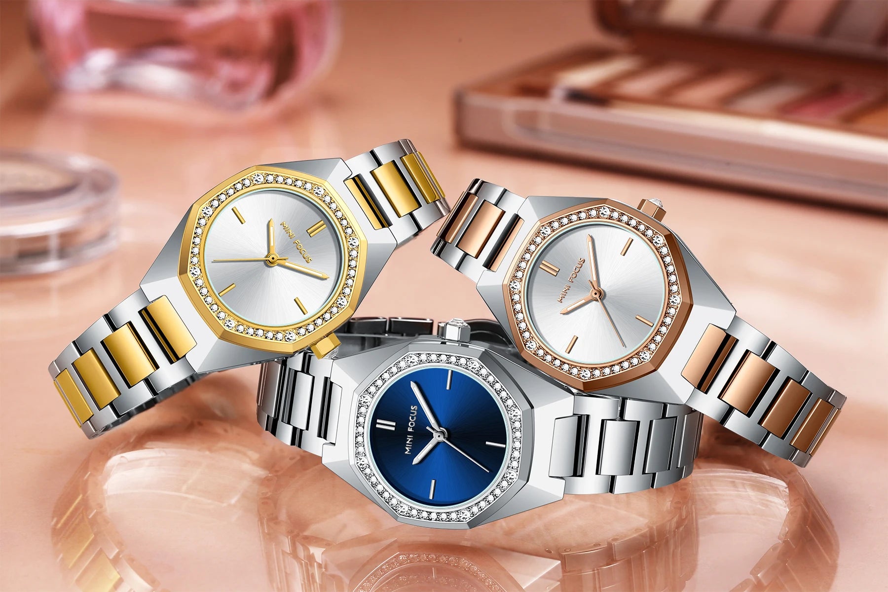 The Rose Trend - Fashion Stainless Steel Watch