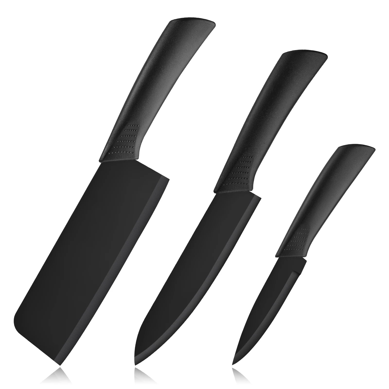 Black-Blade Kitchen Knife Set Stainless Steels High Quality Kitchen Chef Fruit Knife Set