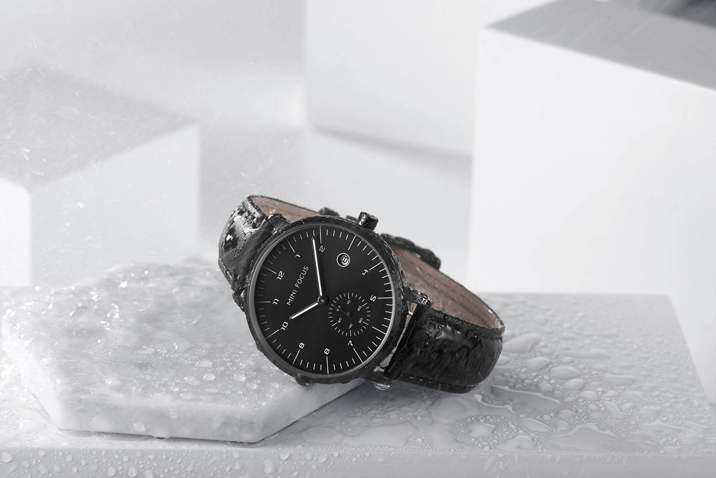 Executive Prestige - Men's Luxury Leather Strap Business Watch