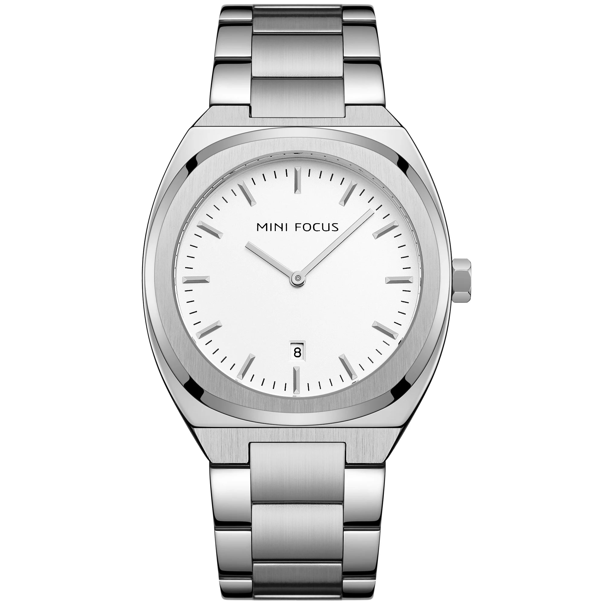 The Silver Sovereign - Premium Calendar Watch