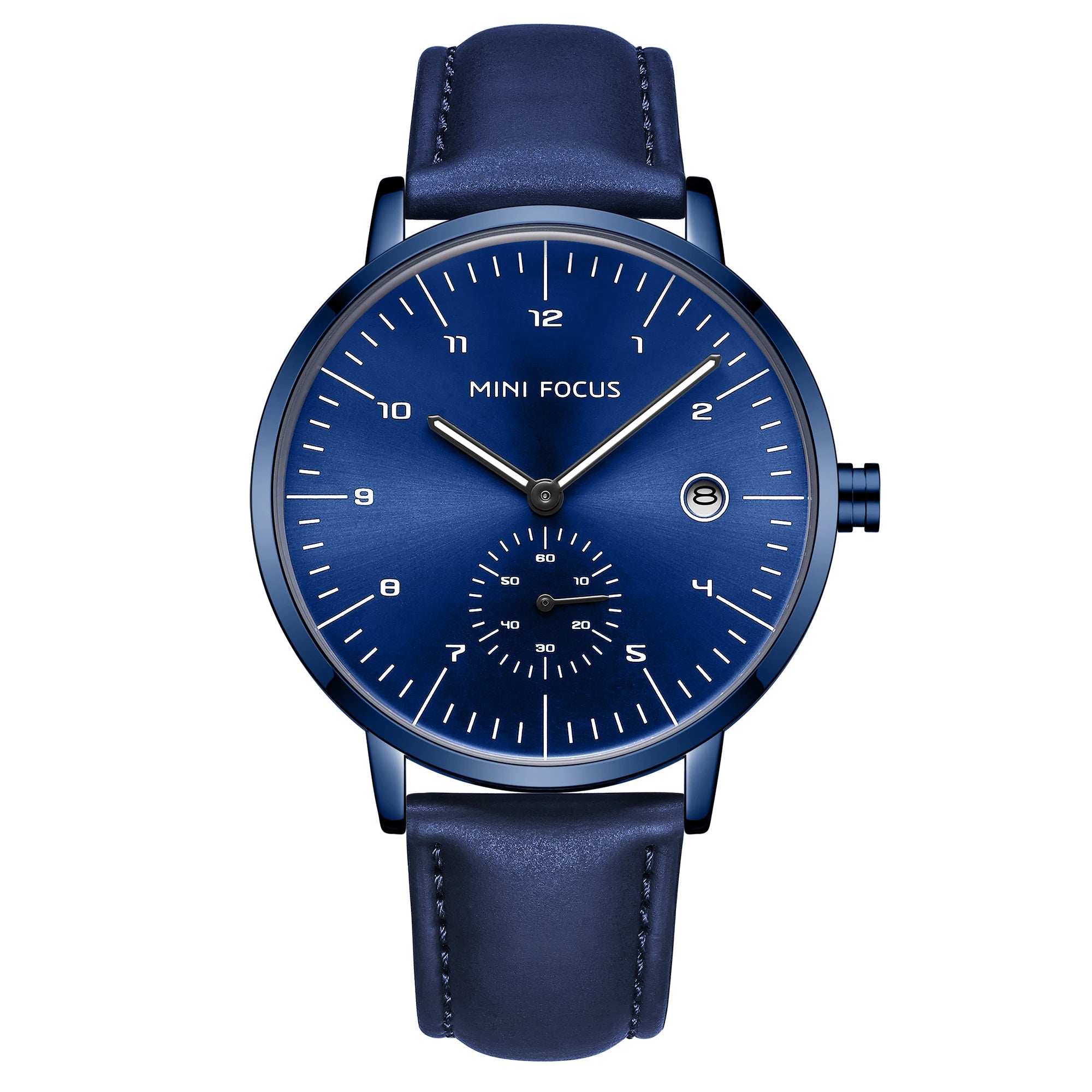 Executive Prestige - Men's Luxury Leather Strap Business Watch