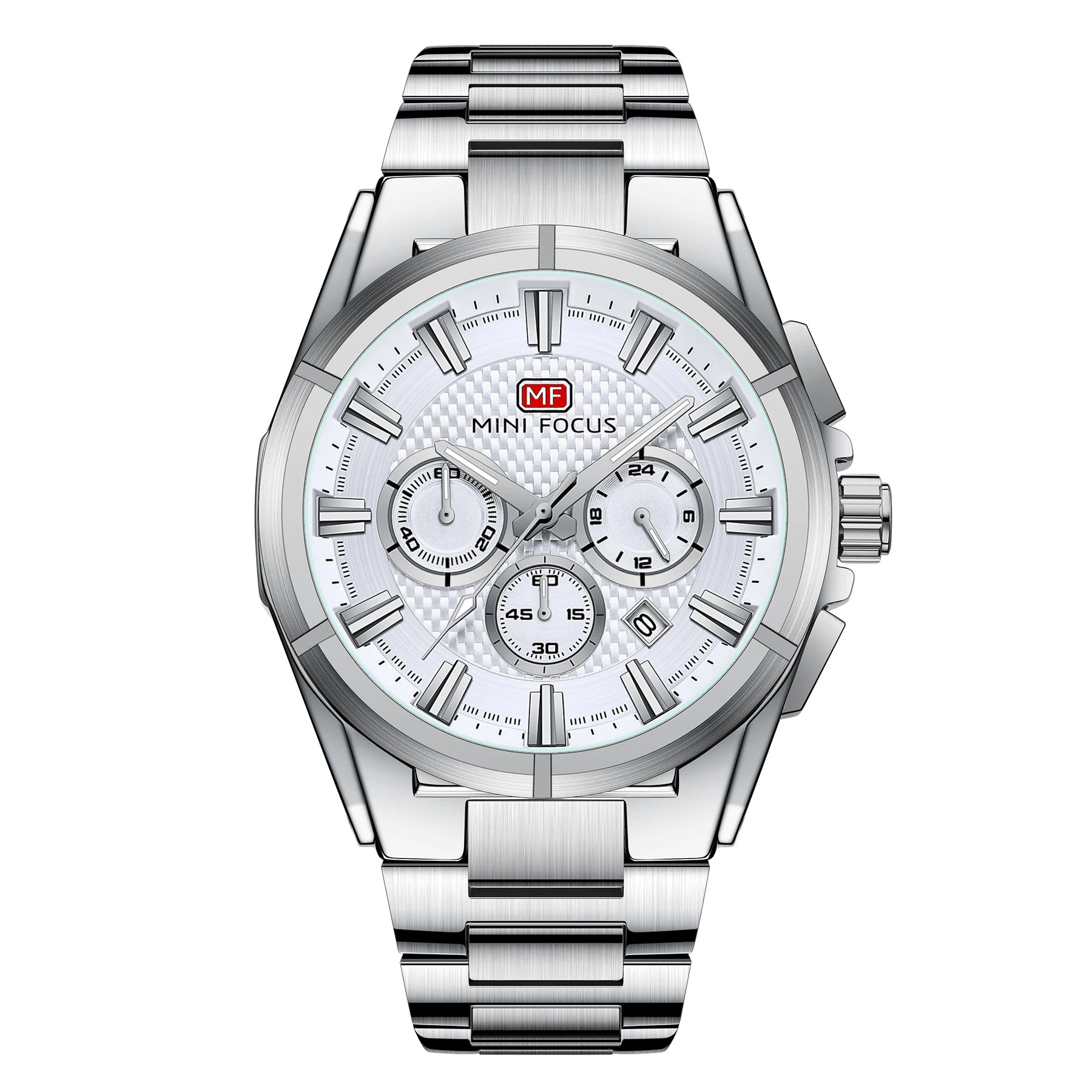 The Golden Prestige - Luminous Chronograph Dress Watch