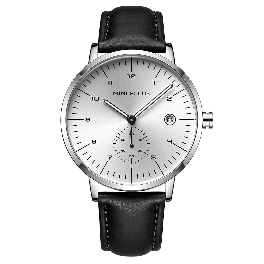 Executive Prestige - Men's Luxury Leather Strap Business Watch