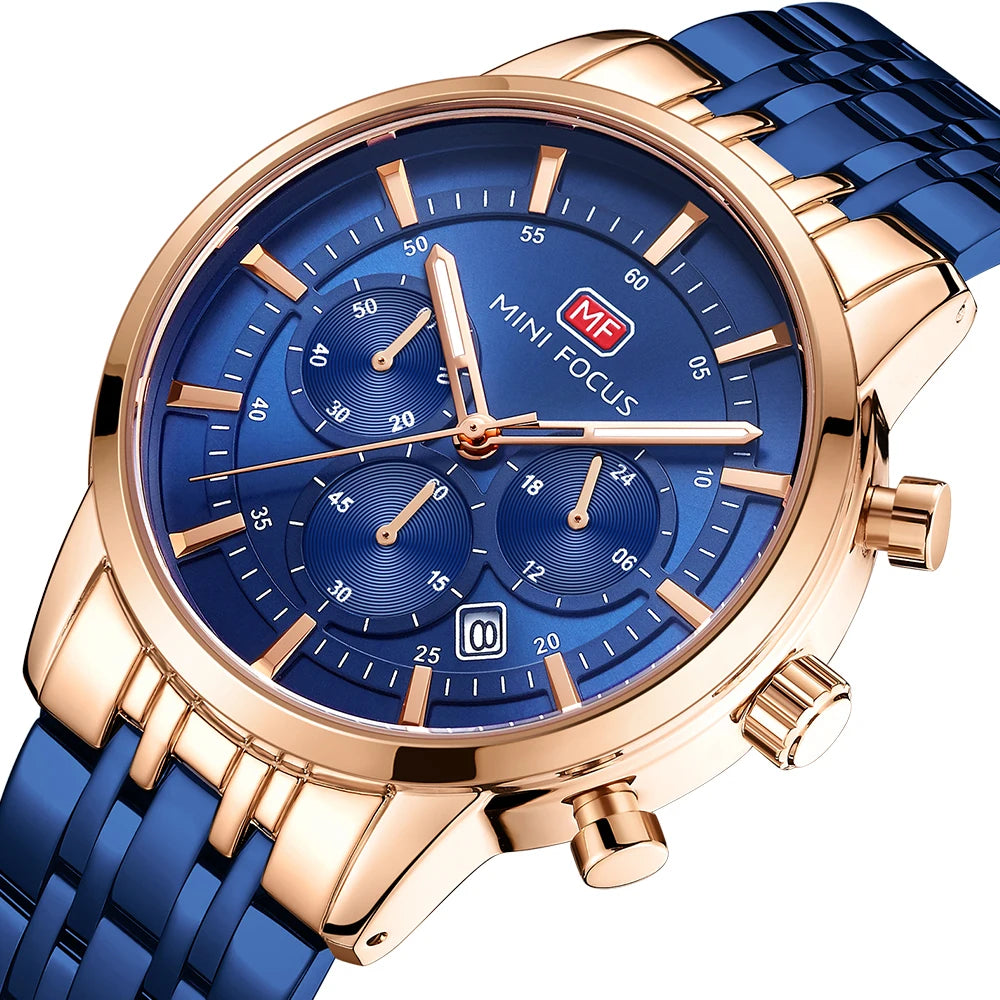 The Luminary Steel - Chronograph Dress Watch