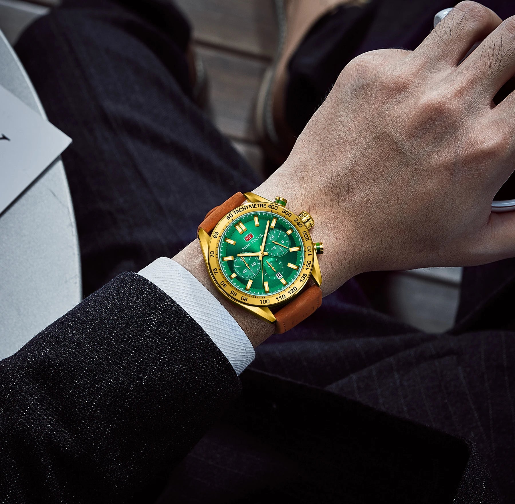 The Speedmaster Elite - Tachymeter Business Chronograph