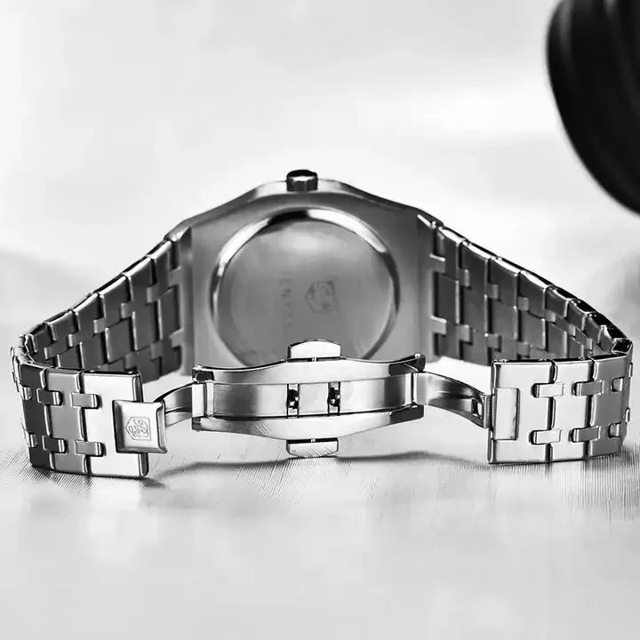 Benyar 5156  Montre Reloj Model Luminous Chronograph Calendar Waterproof Watches Fashion Men Casual Business Sports Quartz Watch