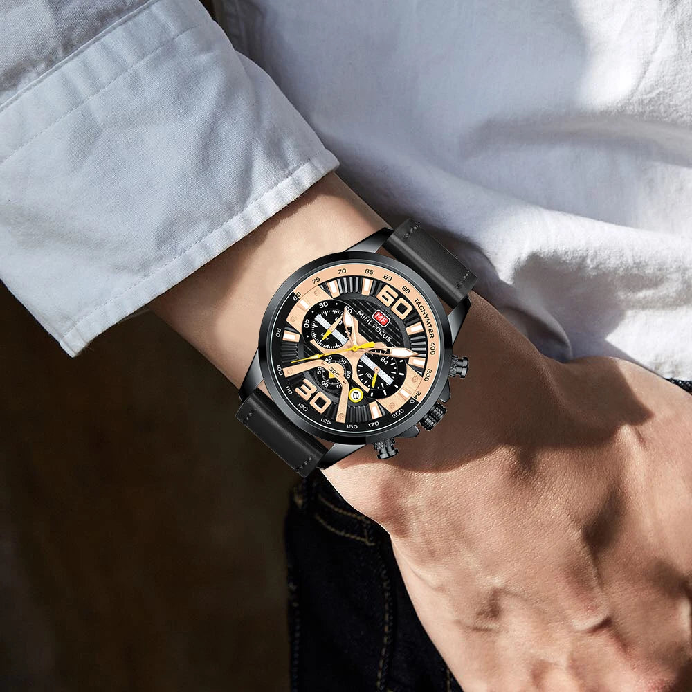 The Nighthawk Pro - Luminous Business Chronograph