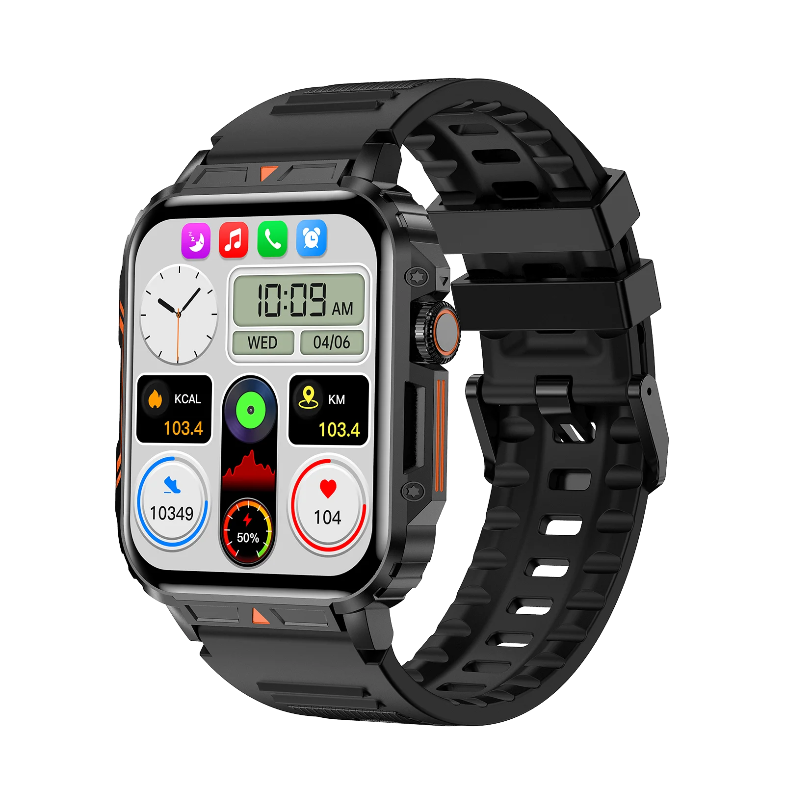 SENBONO L81 Outdoor Smartwatch Men BT Call Long Battery Fitness Tracker Waterproof Women Smart Watch for IOS Android