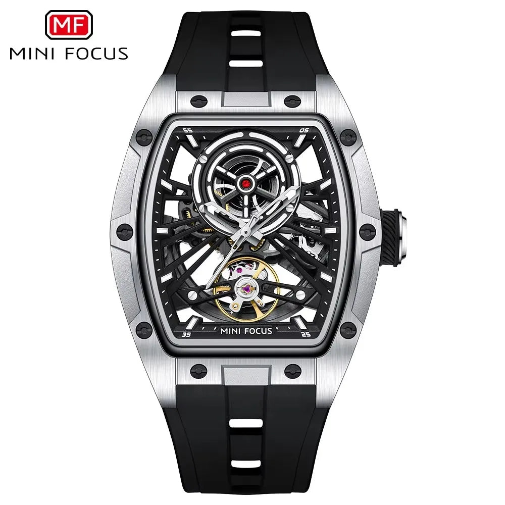 GoldSport Automatic - Men's Skeleton Mechanical Watch with Luminous Display