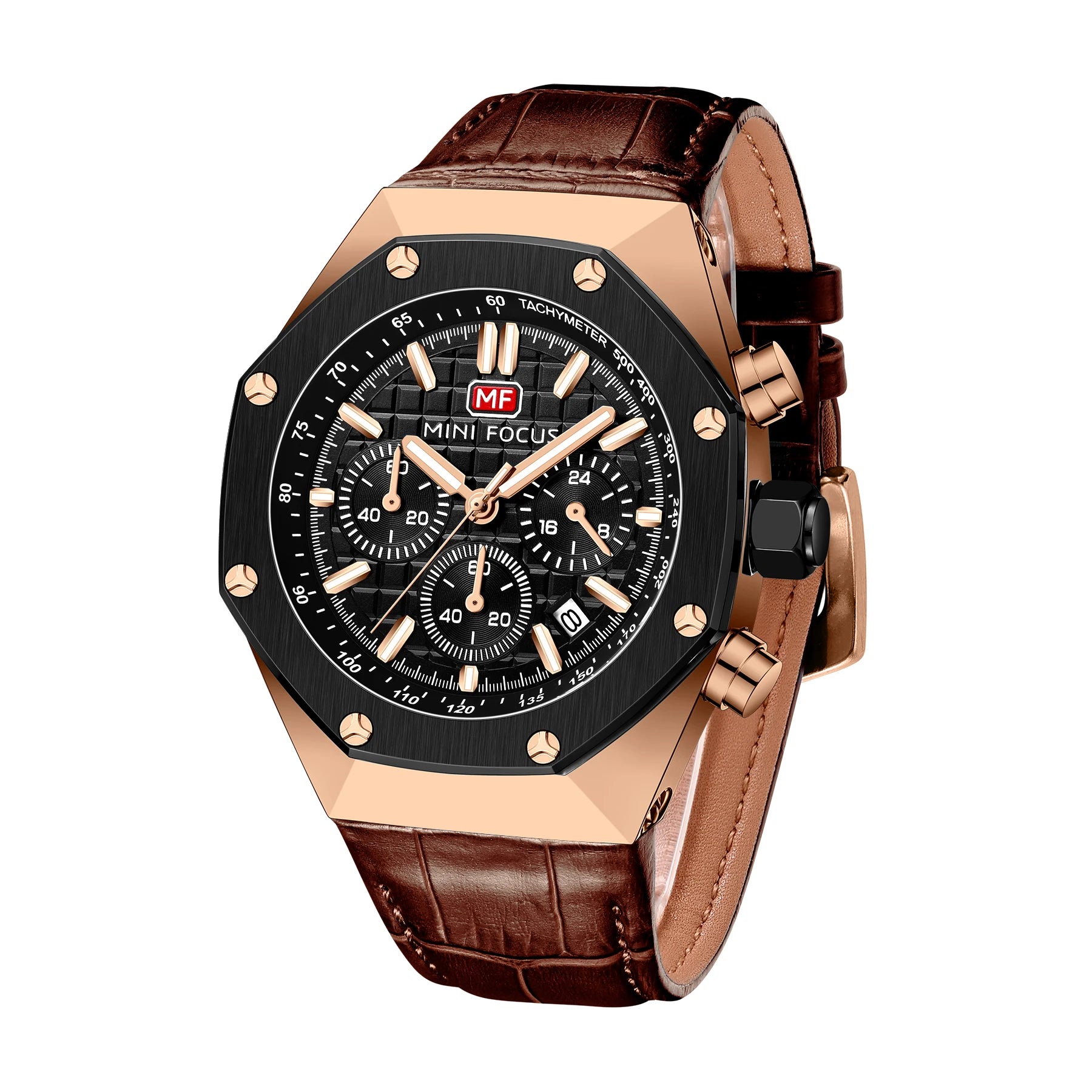 The Heritage Classic - Leather Chronograph Watch