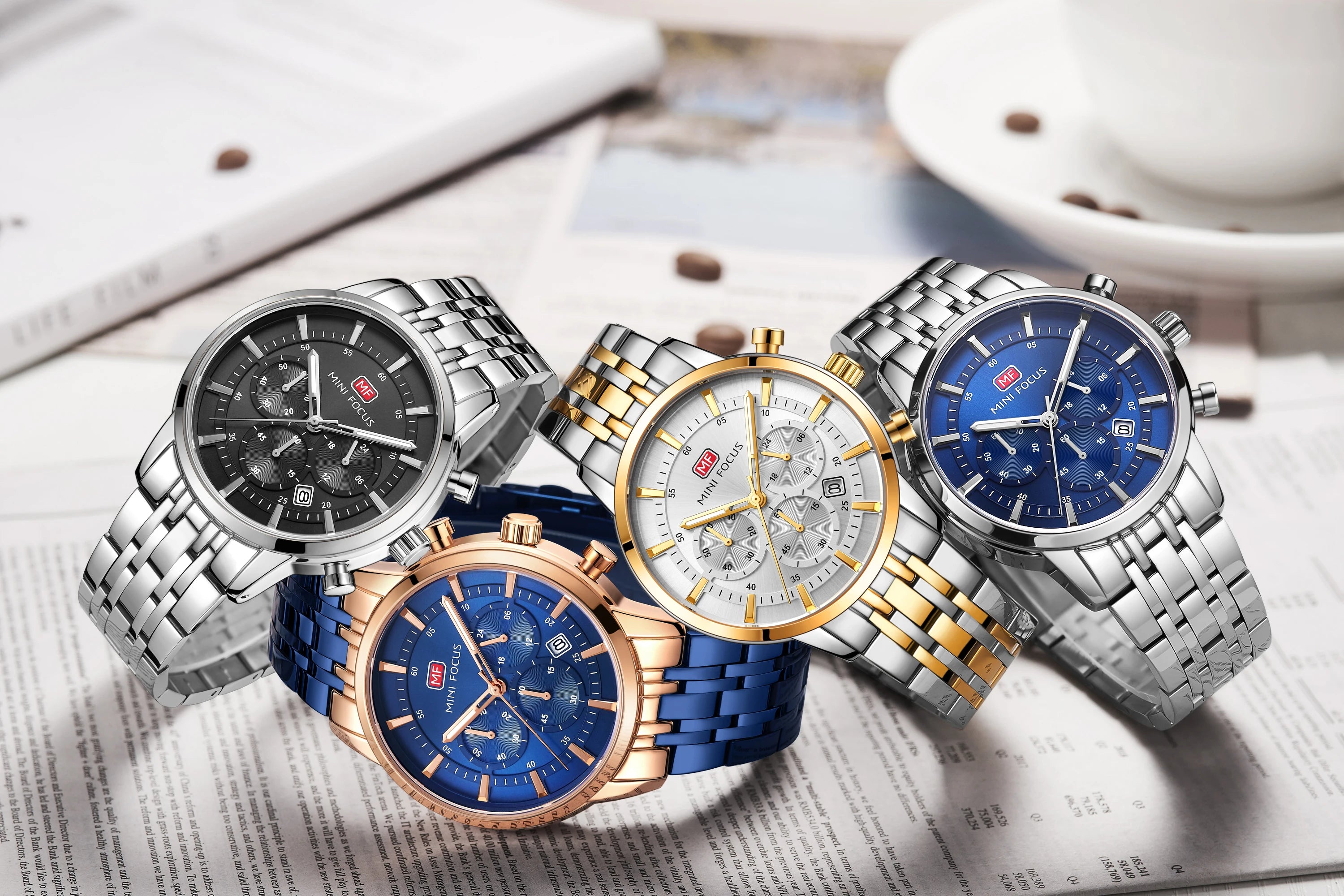 The Luminary Steel - Chronograph Dress Watch