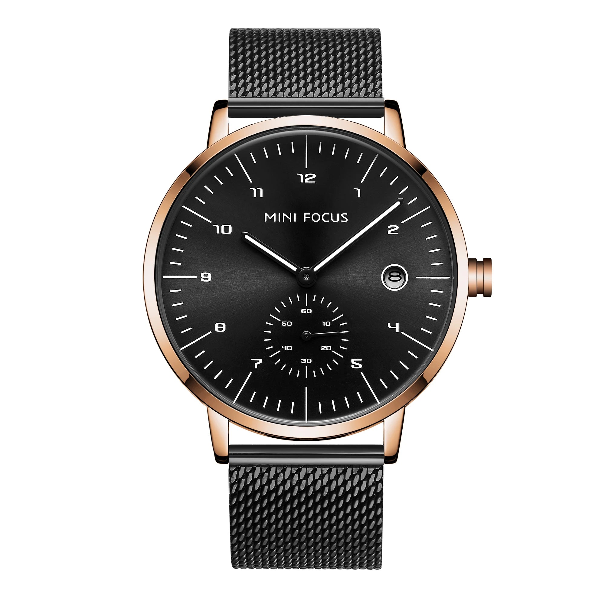The Metropolitan - Big Dial Mesh Steel Watch
