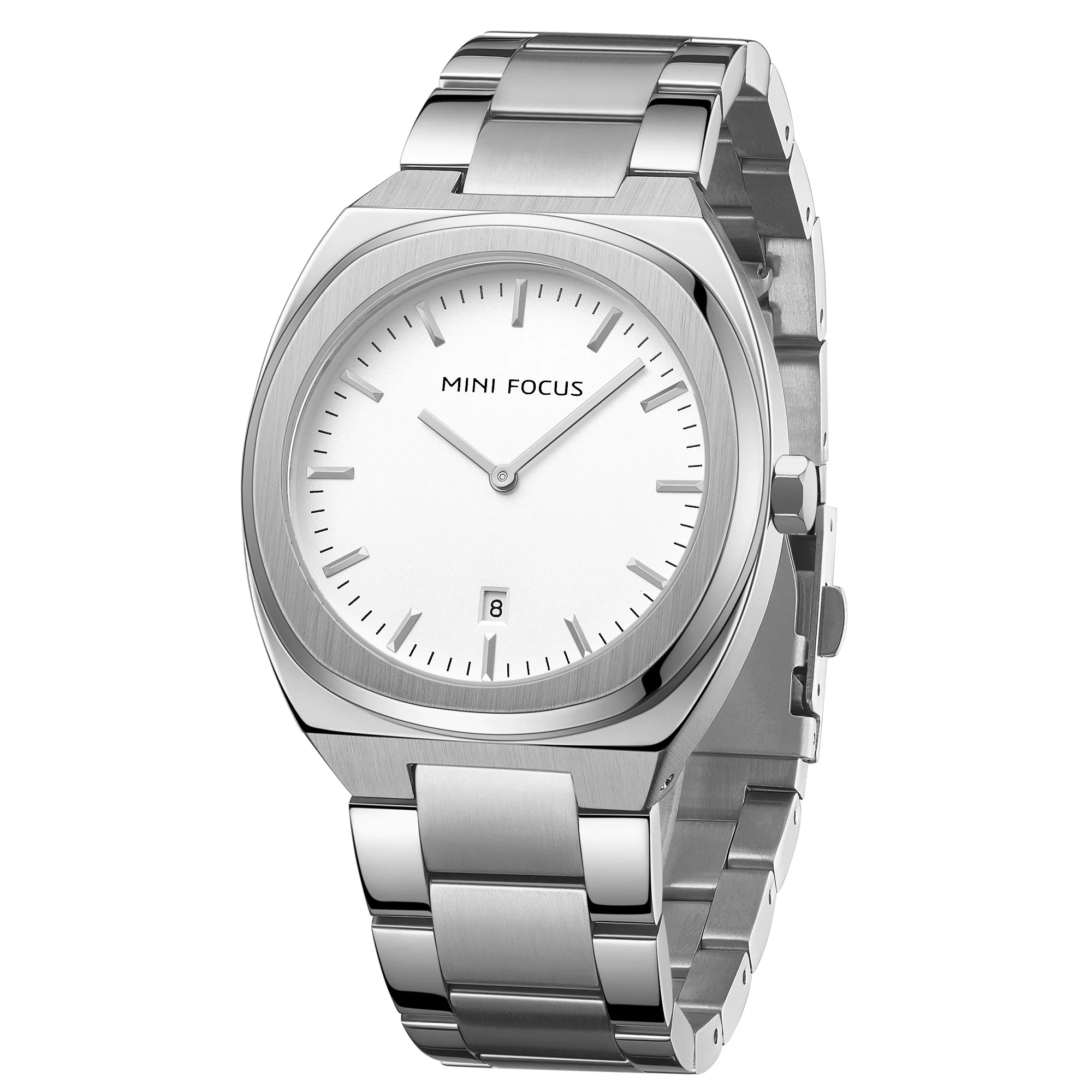 The Silver Sovereign - Premium Calendar Watch