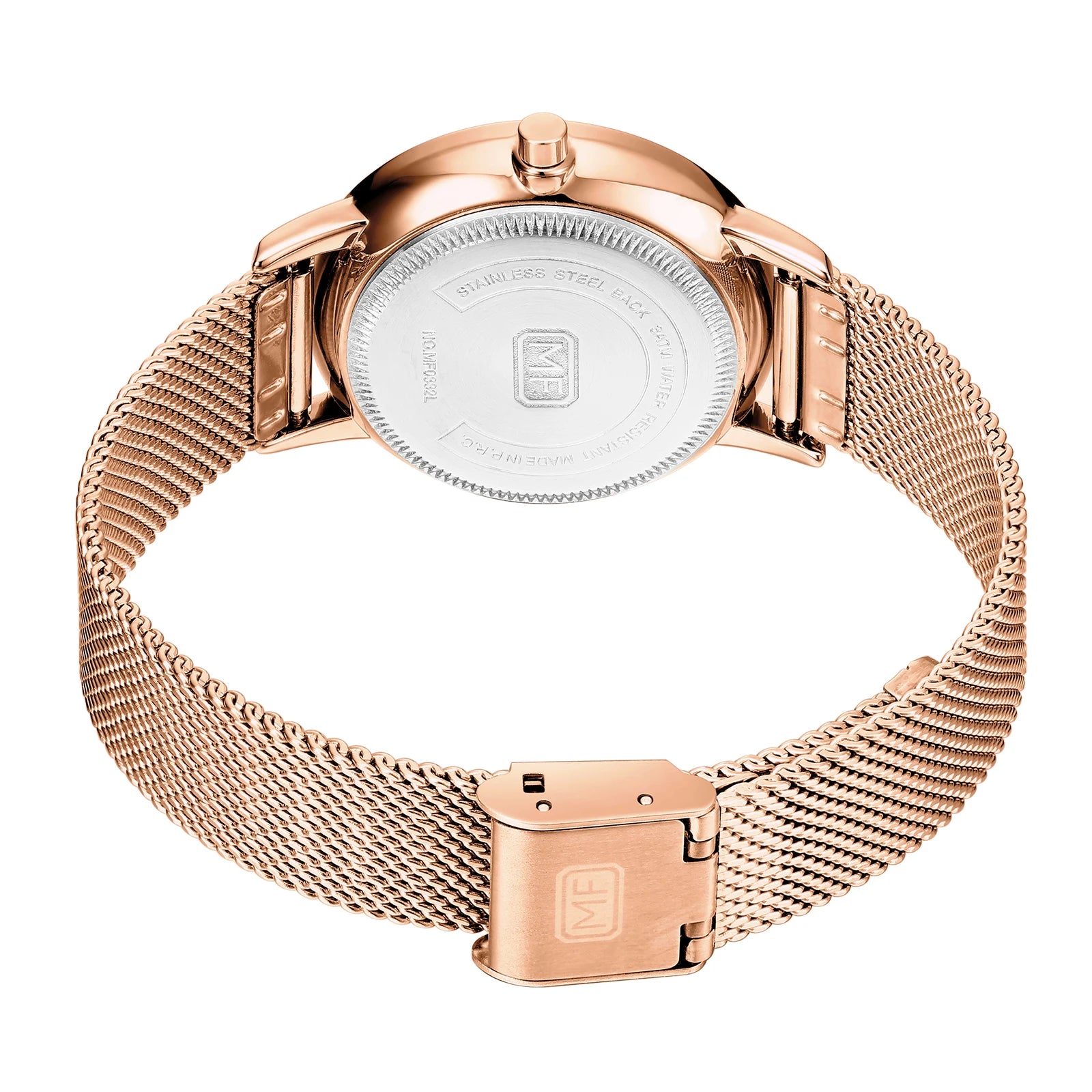 The Rose Milanesa - Luxury Mesh Dress Watch