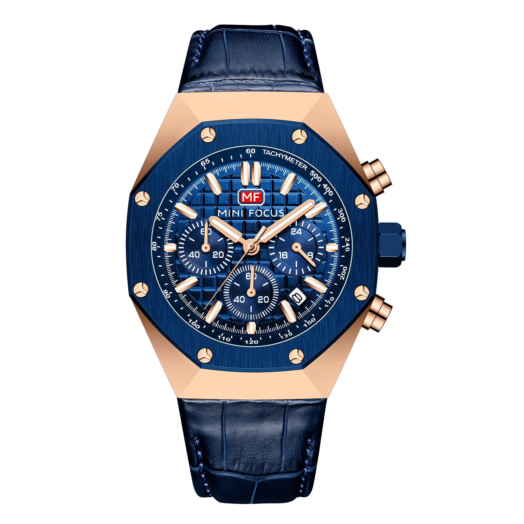 The Heritage Classic - Leather Chronograph Watch