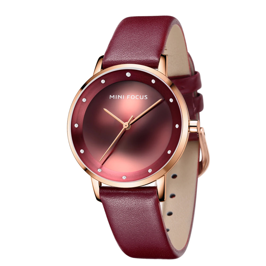 Timeless Simplicity Leather Watch - Women's Classic Timepiece