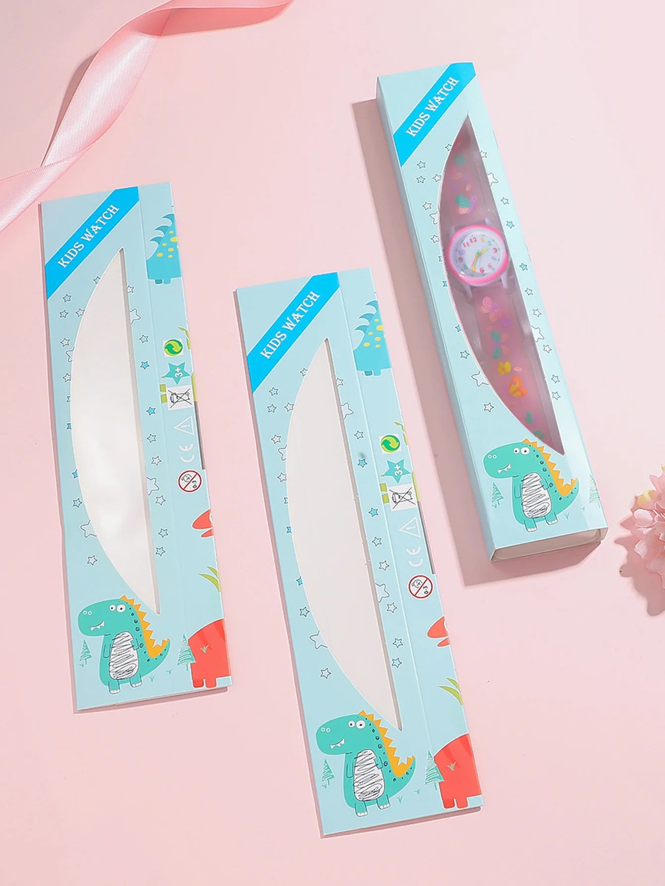 USA Stock Quartz Kids Watches Unique Cartoon Design Boys Girls Movement Digital Fashionable 2025 New Clock 7-9 Days Delivery
