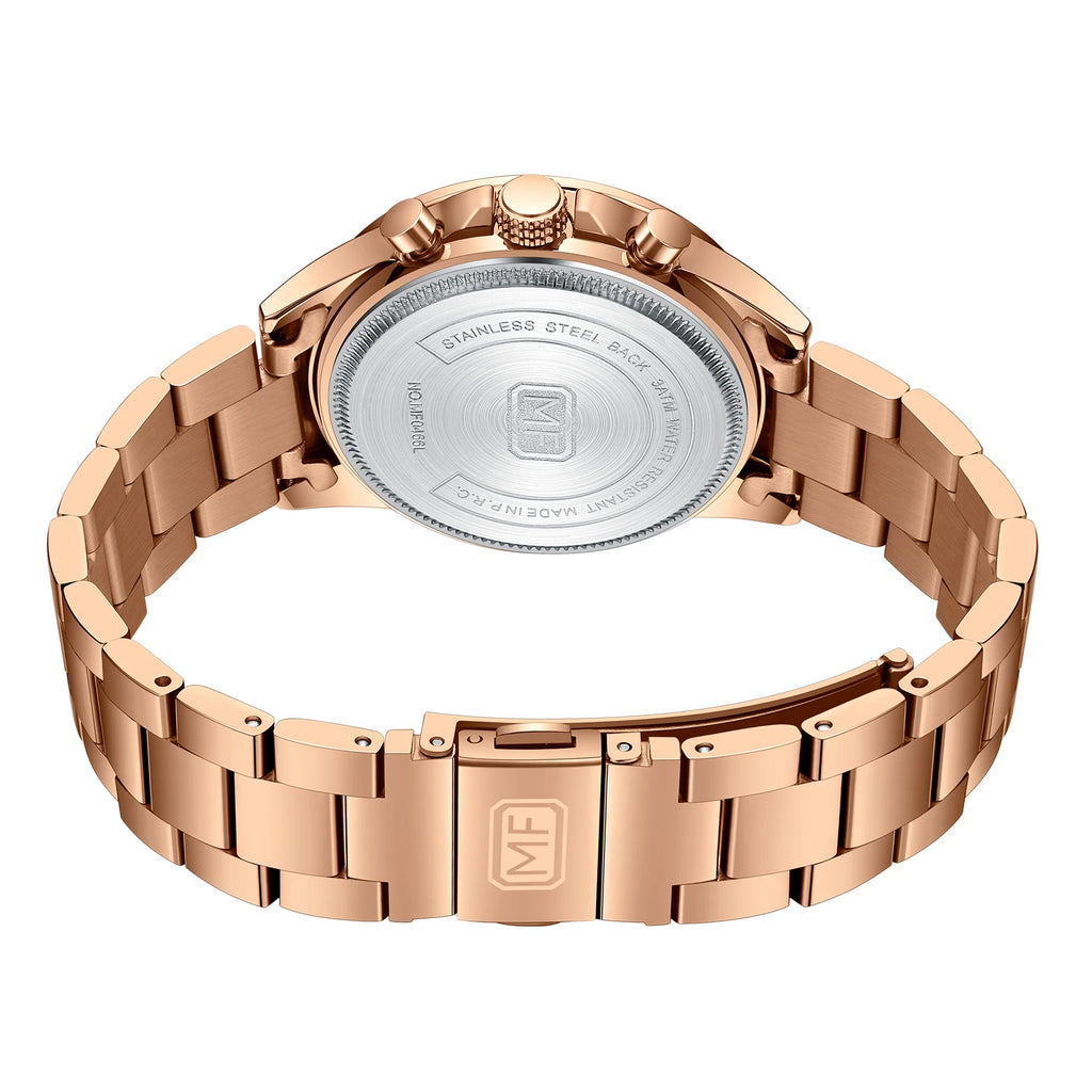 The Rose Precision - Luxury Chronograph Watch