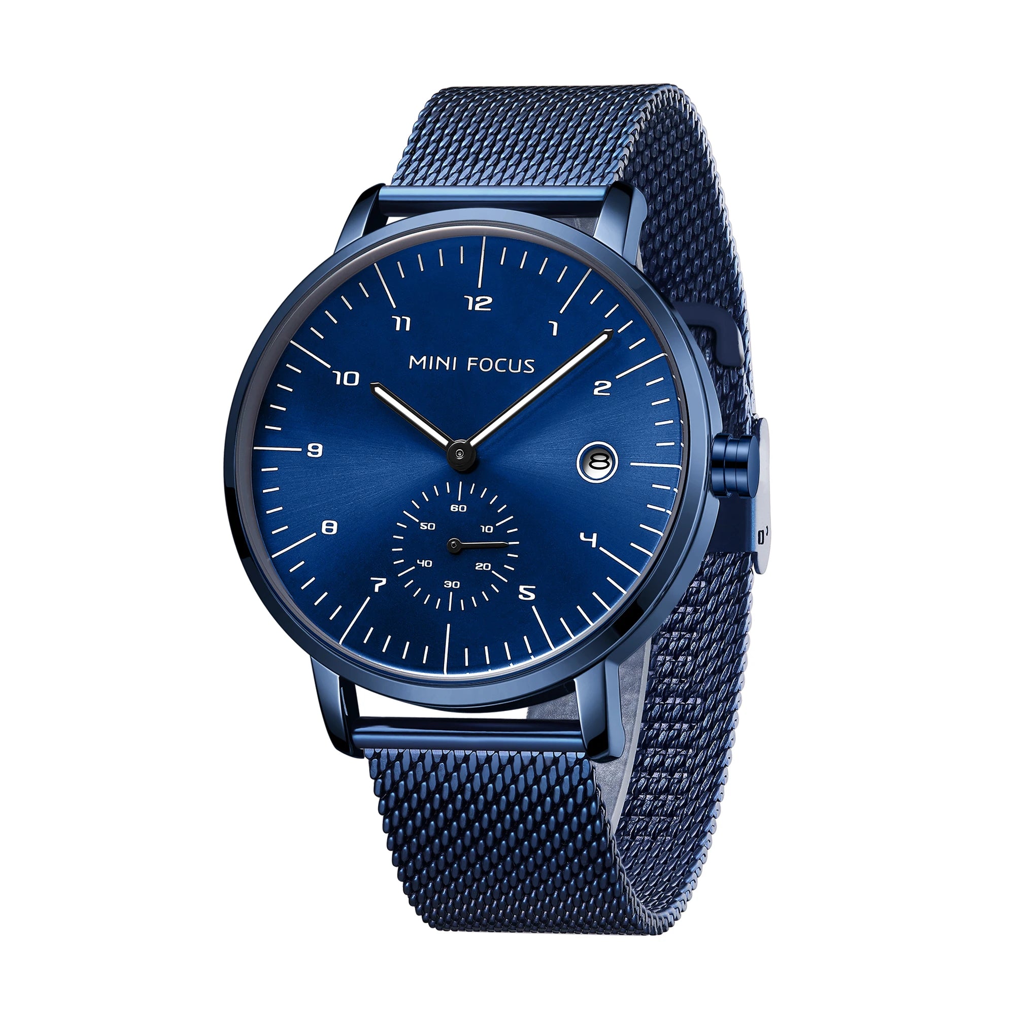 The Metropolitan - Big Dial Mesh Steel Watch