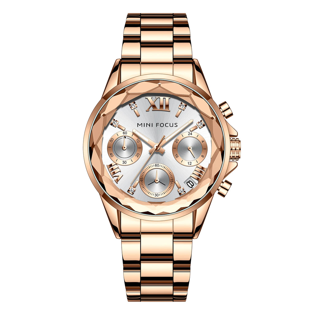 The Rose Precision - Luxury Chronograph Watch