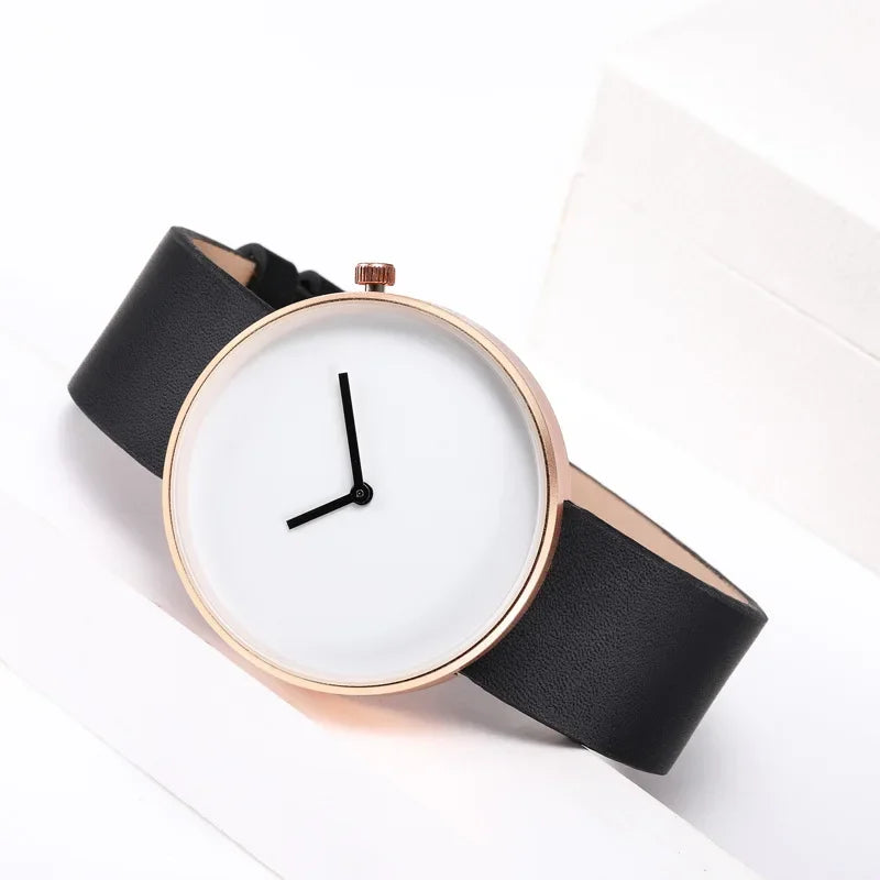 2025 Top New Women Watches Leather Dress Female Clock Luxury Brand Design Men Watches Fashion Couple Wirstwatches Reloj Mujer