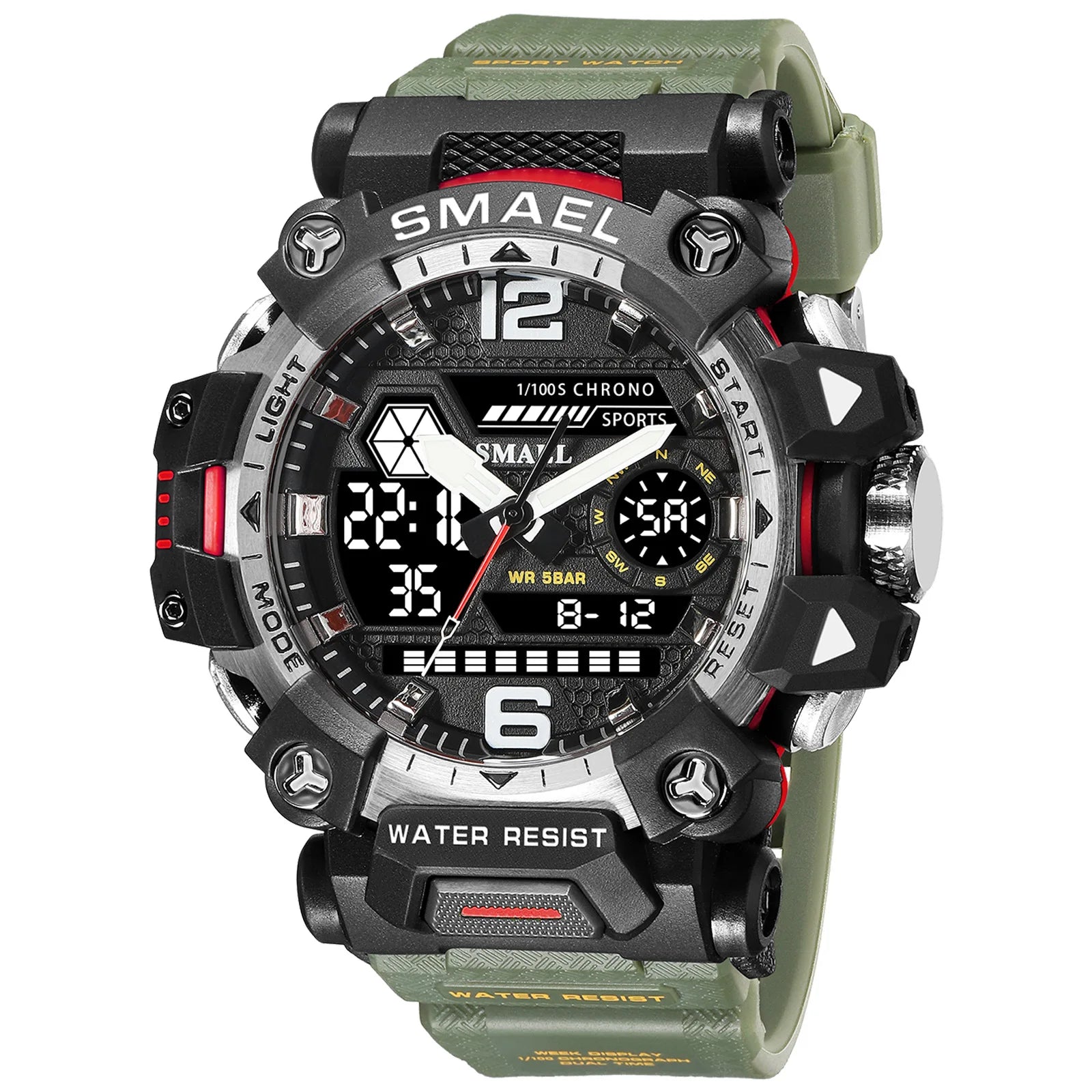 The Tactical Dual - Military Alloy Watch
