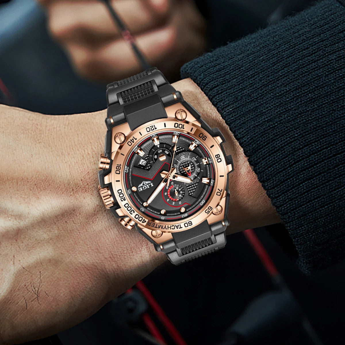 The Tactical Glow - Luxury Military Sport Watch