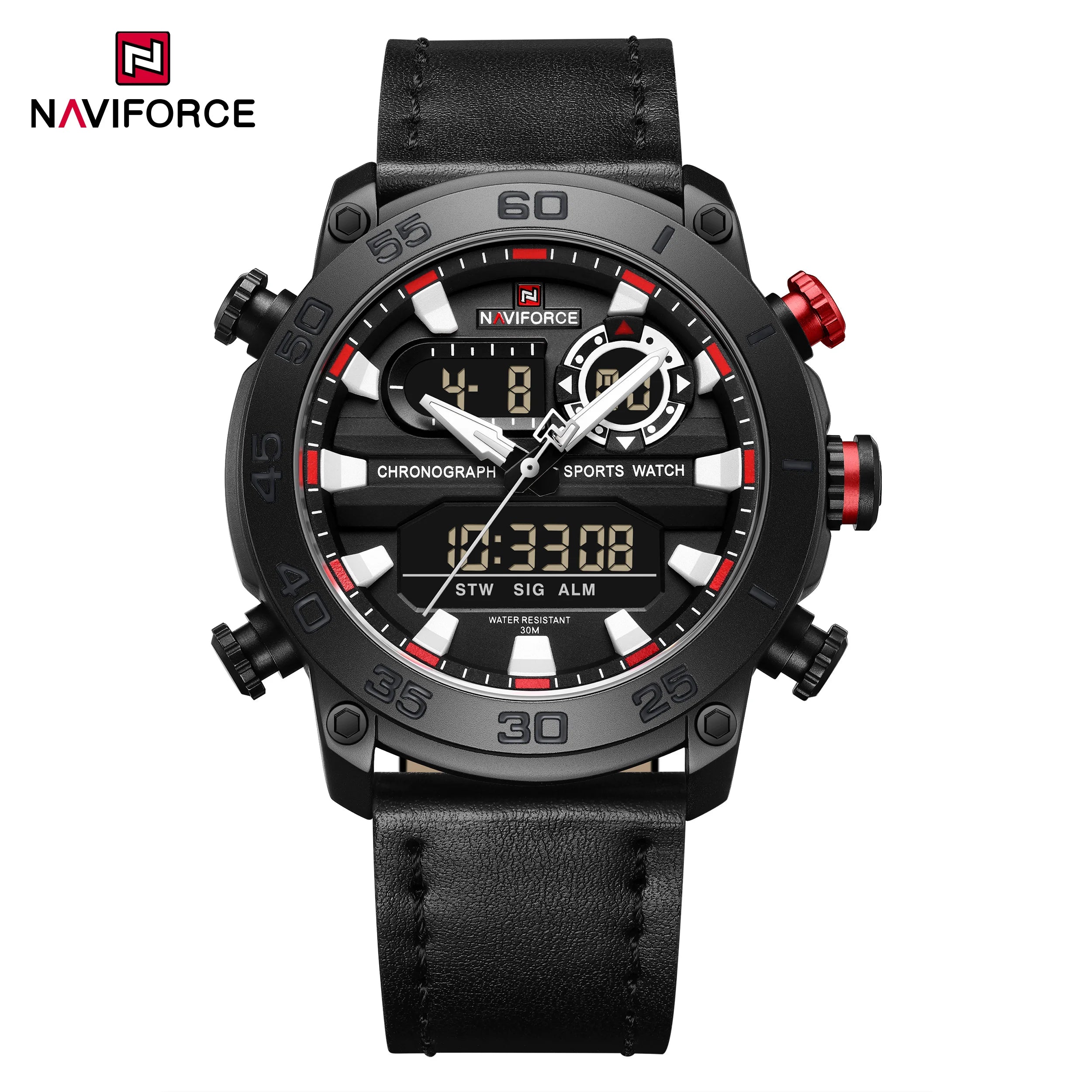 The Dual Force - LED Military Sport Watch